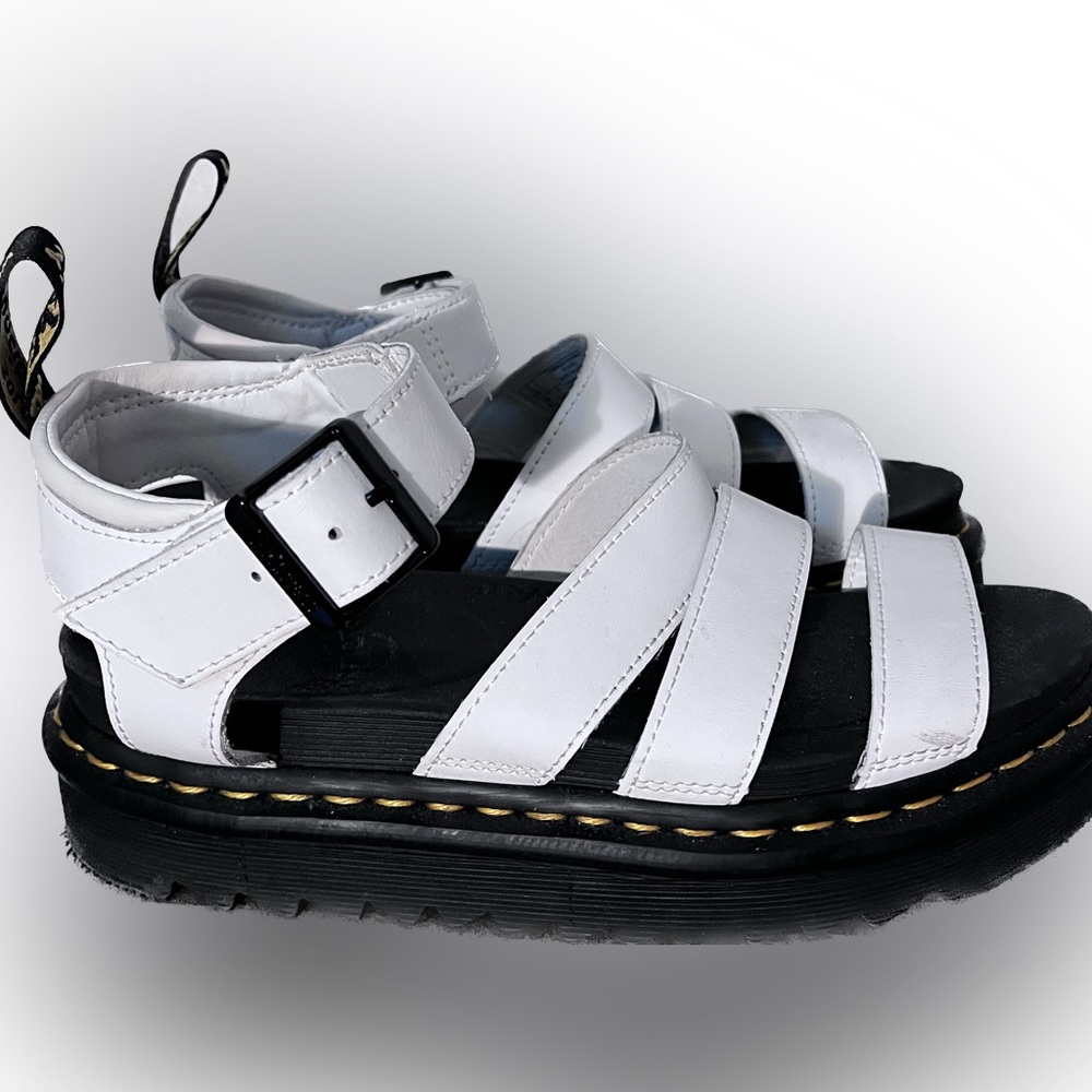 Dr. Marten “blaire platform sandals”